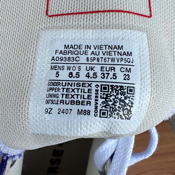 ⭐Converse Run Star Hike Platform Hi Sz 6.5 Women's Shoes Purple Sneakers A09383C - Picture 12 of 12